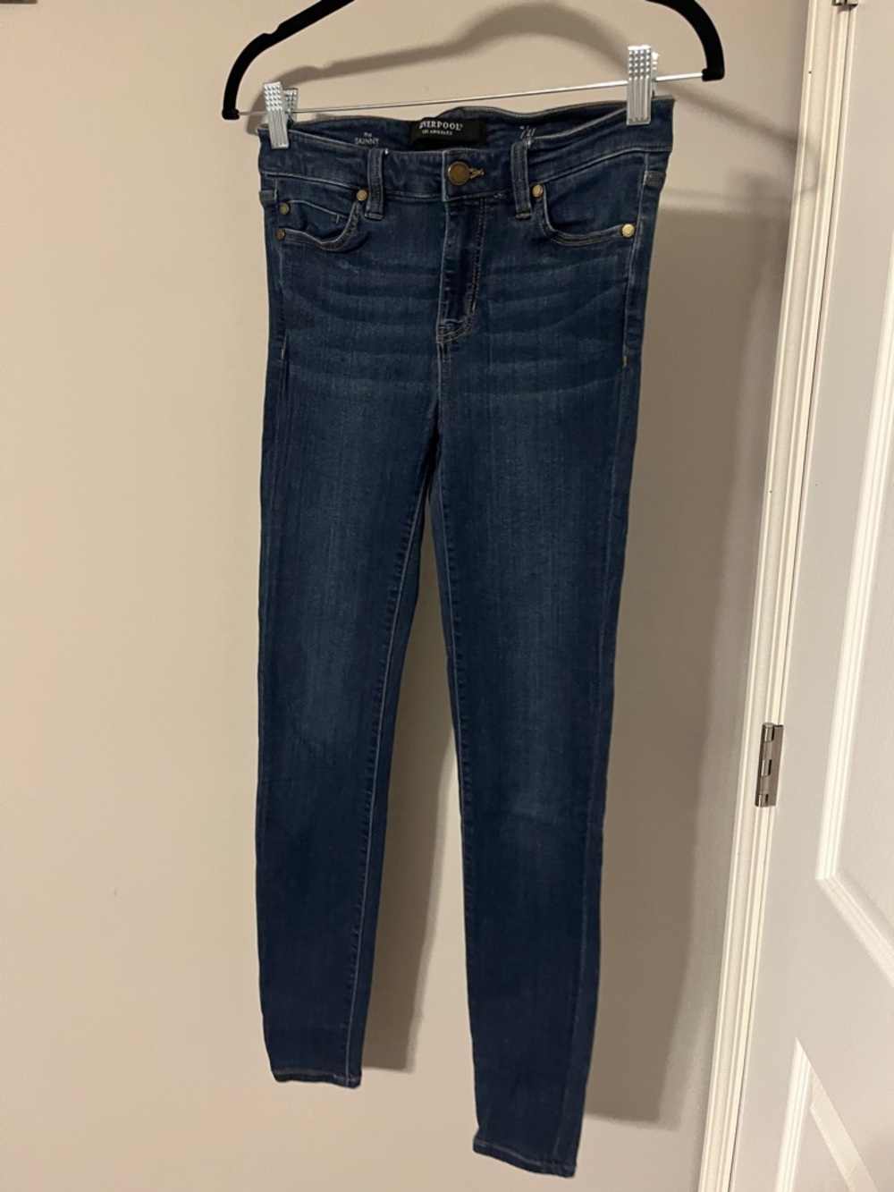 Liverpool Women's Dark Indigo Skinny Jeans